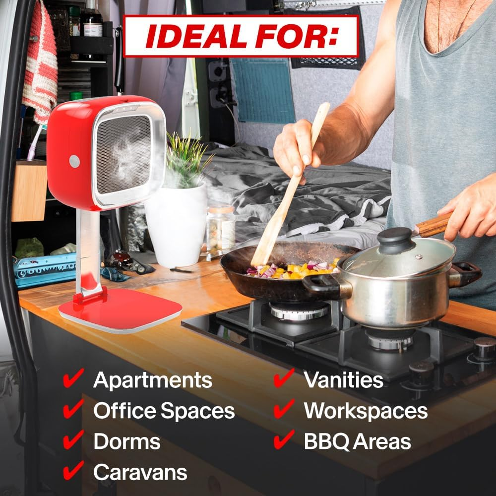 Voom Airvac Compact, Portable Rangehood for Apartments, Office Spaces, Dorms, Caravans and More image number 3