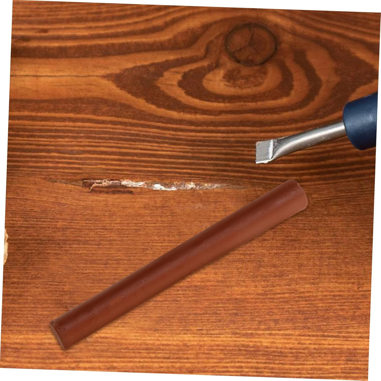 5Pcs Furniture Refinishing Crayons for Wood Scratch Repair Hardwood Floor Repair Kit Touch Markers image number 5