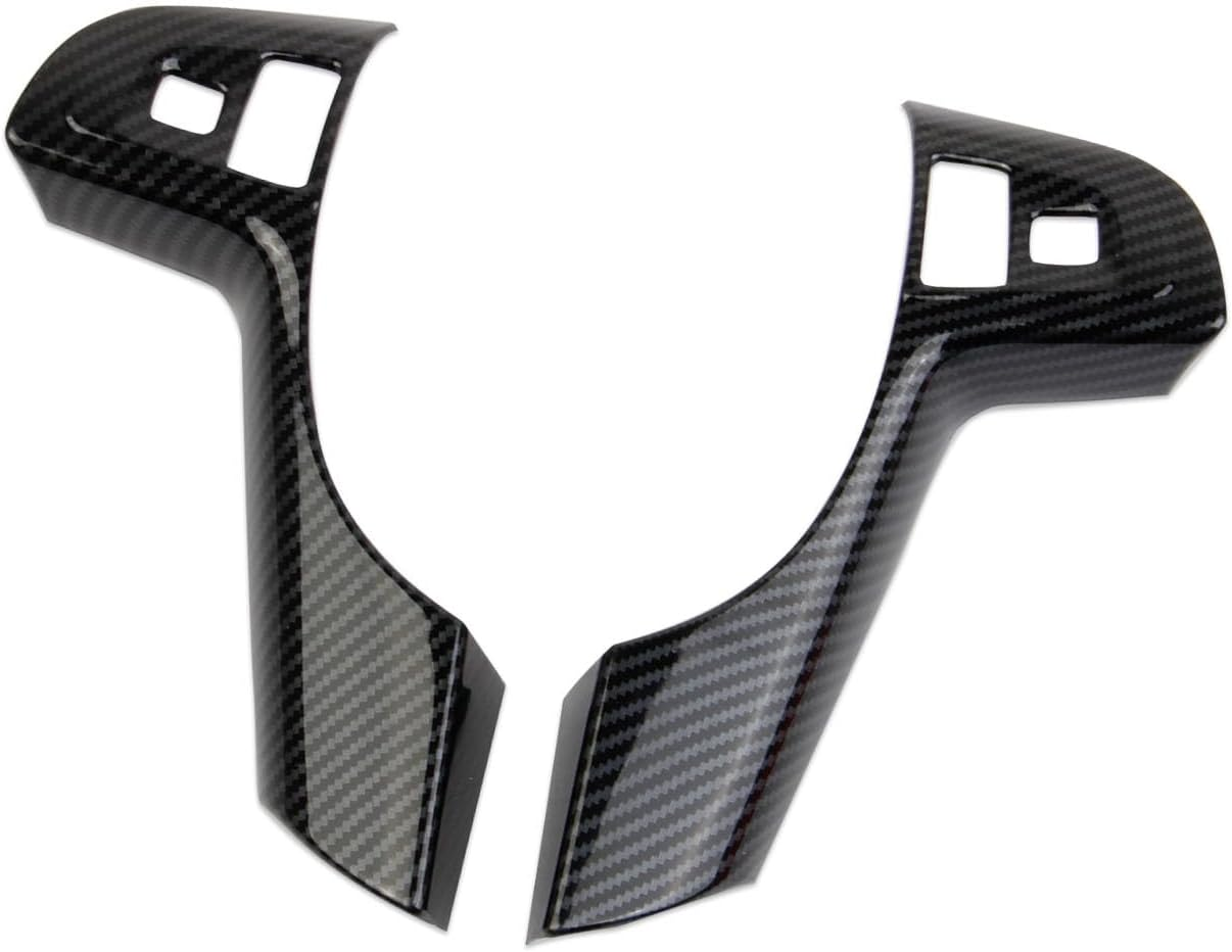 Korlot Carbon Fiber Style Interior Steering Wheel Cover Trim Accessories for Pontiac G8 image number 6