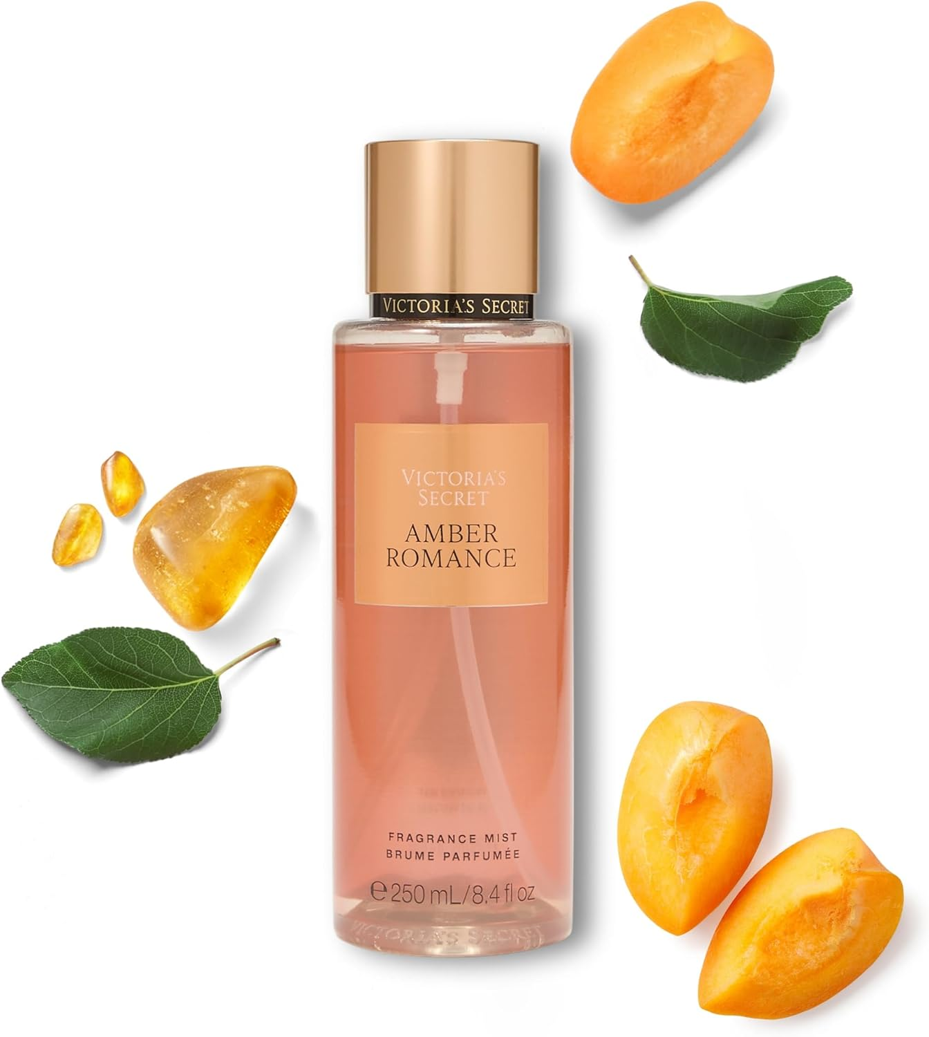 New Victoria'S Secret Amber Romance Refreshing Body Mist 250Ml/8.4 Fl Oz image number 1