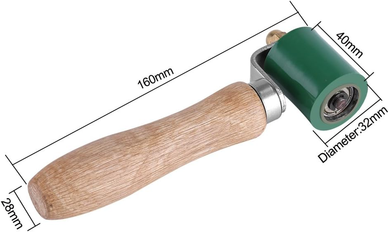 40Mm High Temperature Rubber Silicon Hand Pressure Wheel for Hot Air Heating PVC Welding Tool image number 6