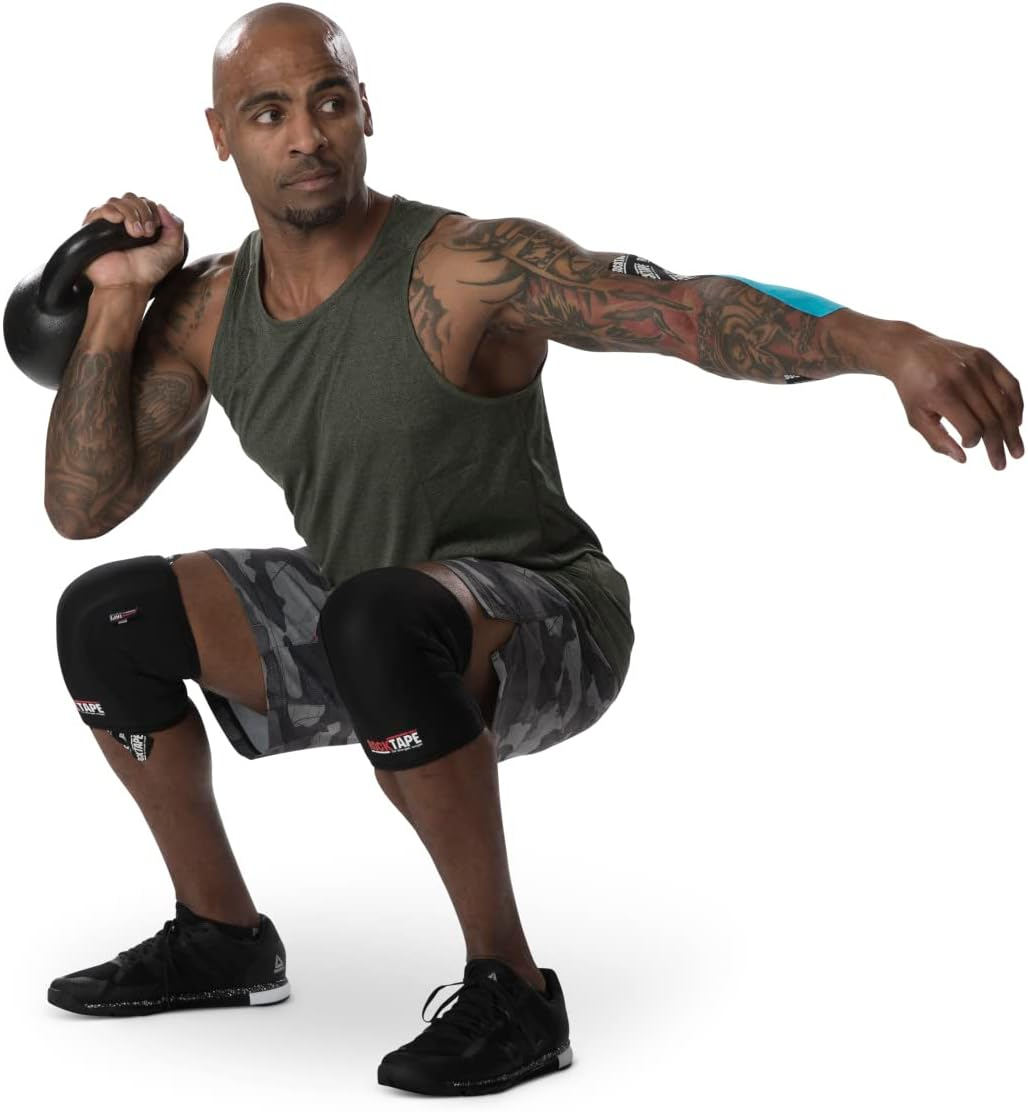 Rocktape ASSASSINS KNEE SLEEVES 7MM ASSASSINS KNEE SLEEVES 7MMLARGE MANIFESTO image number 4