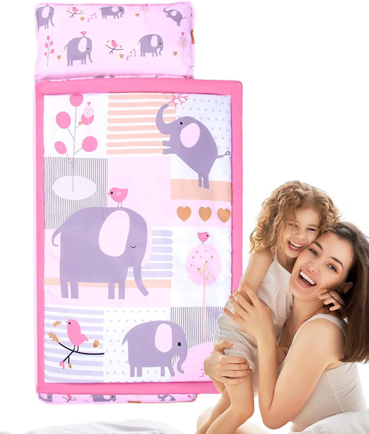 Nap Mats for Preschool,Removable Child Sleeping Bag for Travel - Children Cartoon Portable Rest Mat for Preschool Travel Camping Naptime Slumber Bedroom Home