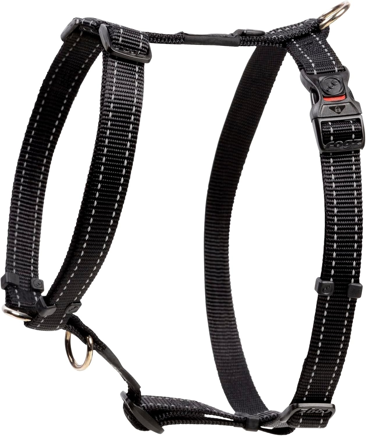 Rogz Utility Dog H-Harness, Dayglow