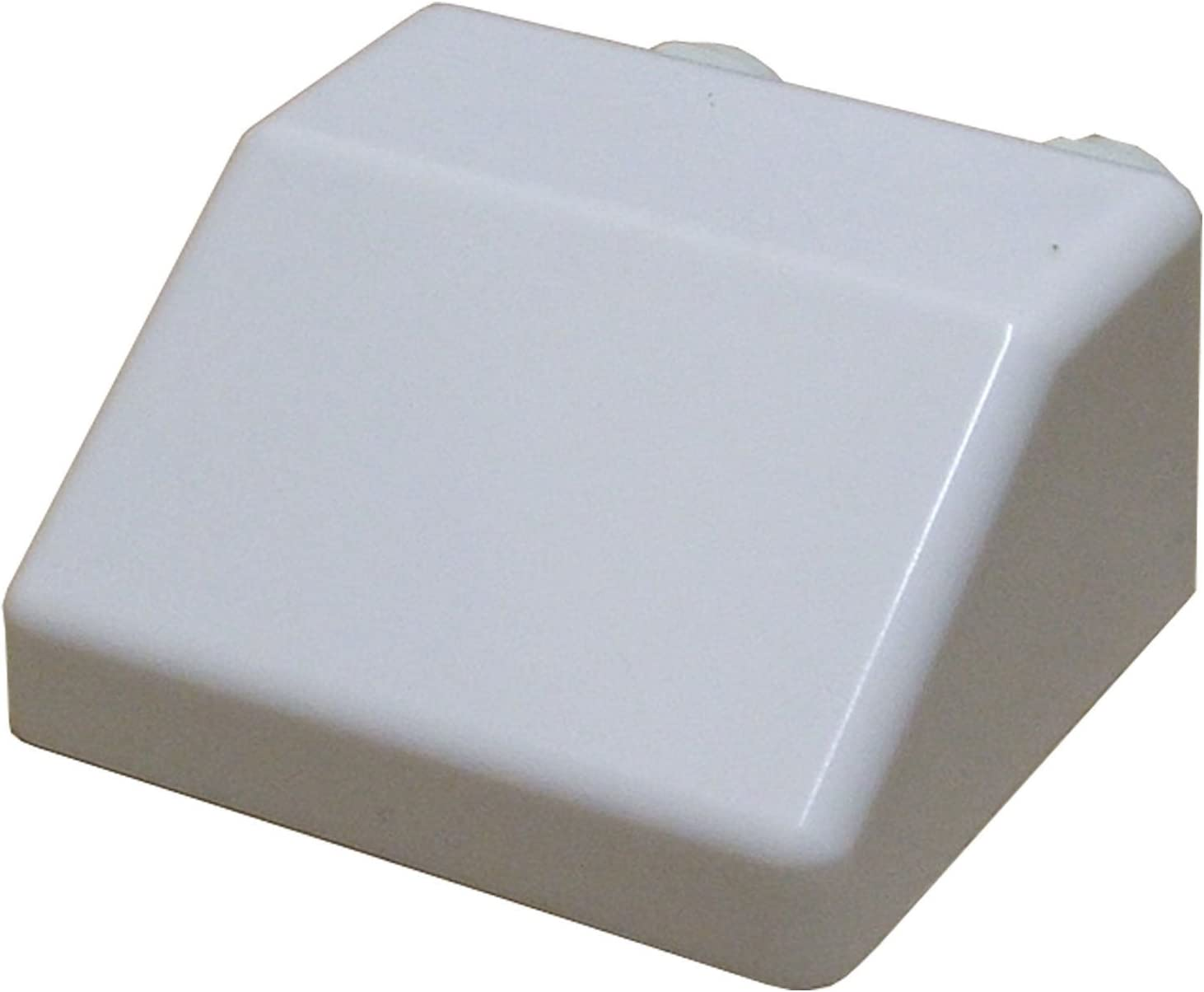 NUZAMAS Waterproof Twin/Double Cable Entry Gland Box for Solar Panel Satellite Aerial Caravan Motorhome RV Camping Van Boat Uv-Resistant -White image number 2