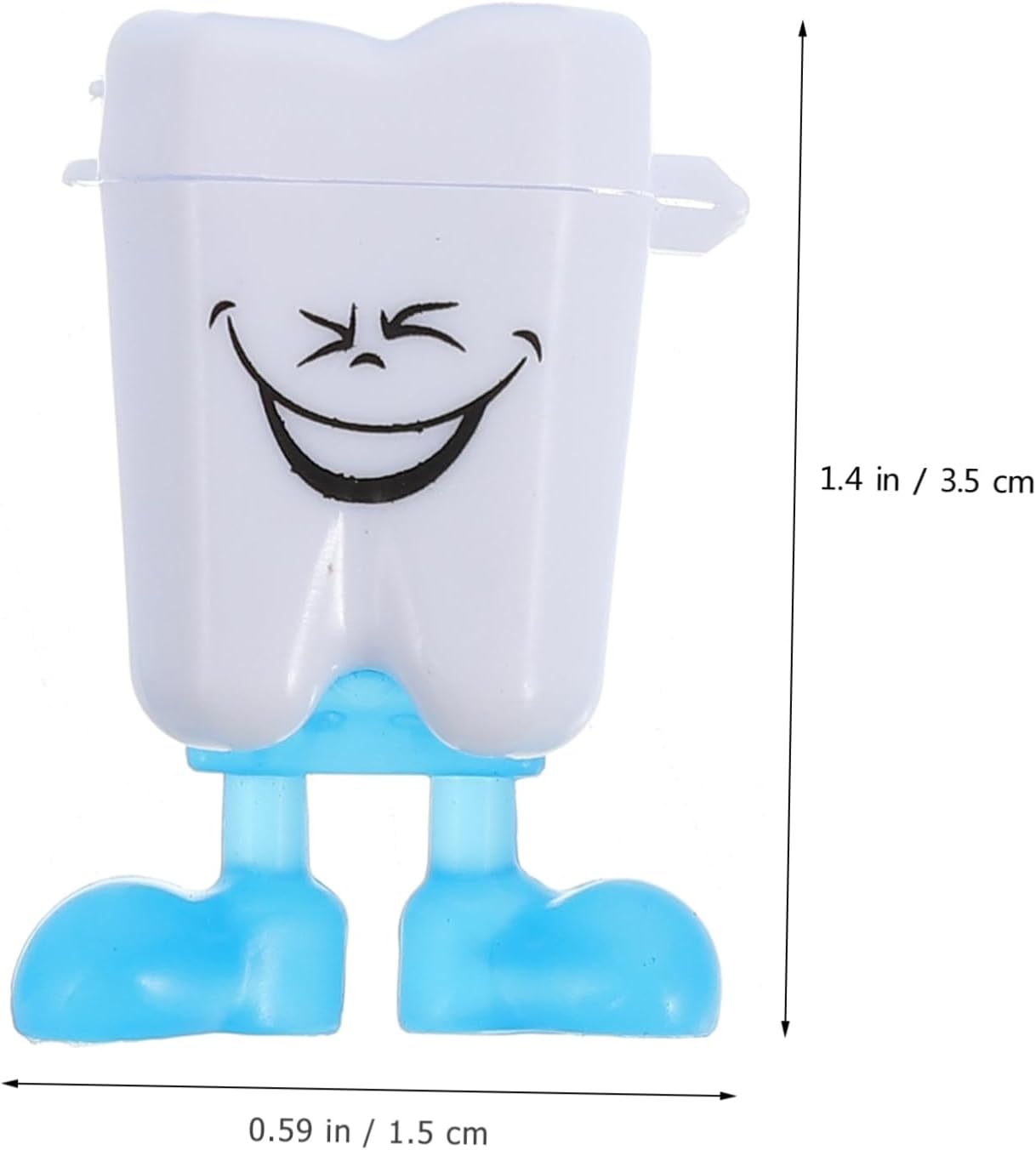 Abaodam 50Pcs Tooth Storage Box for Keepsake Organizer for Growing Teeth for Christening Christmas Birthdays More Durable Design for Safe Preservation image number 1