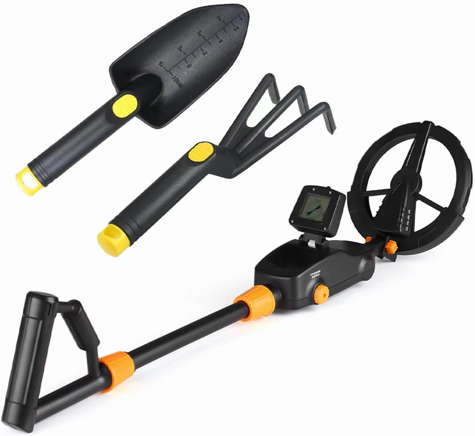 Children'S Metal Detector,Metal Detector with LCD Display,Treasure Finder,Underground Metal Detector,Multifunction Detector,For Beach,Exploration image number 1