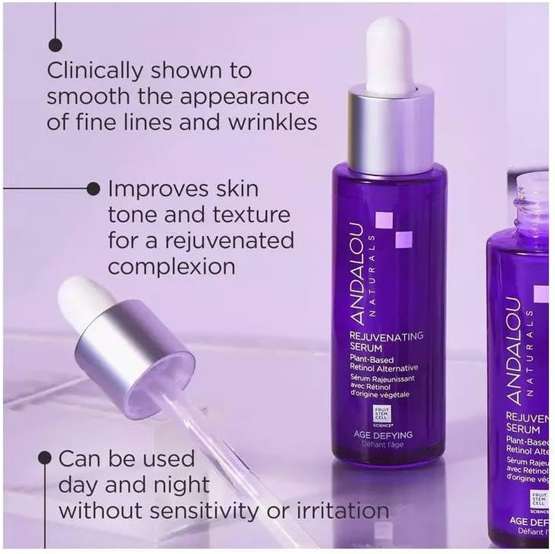 ANDALOU NATURALS Age Defying Plant-Based Retinol Serum, 1 OZ image number 6