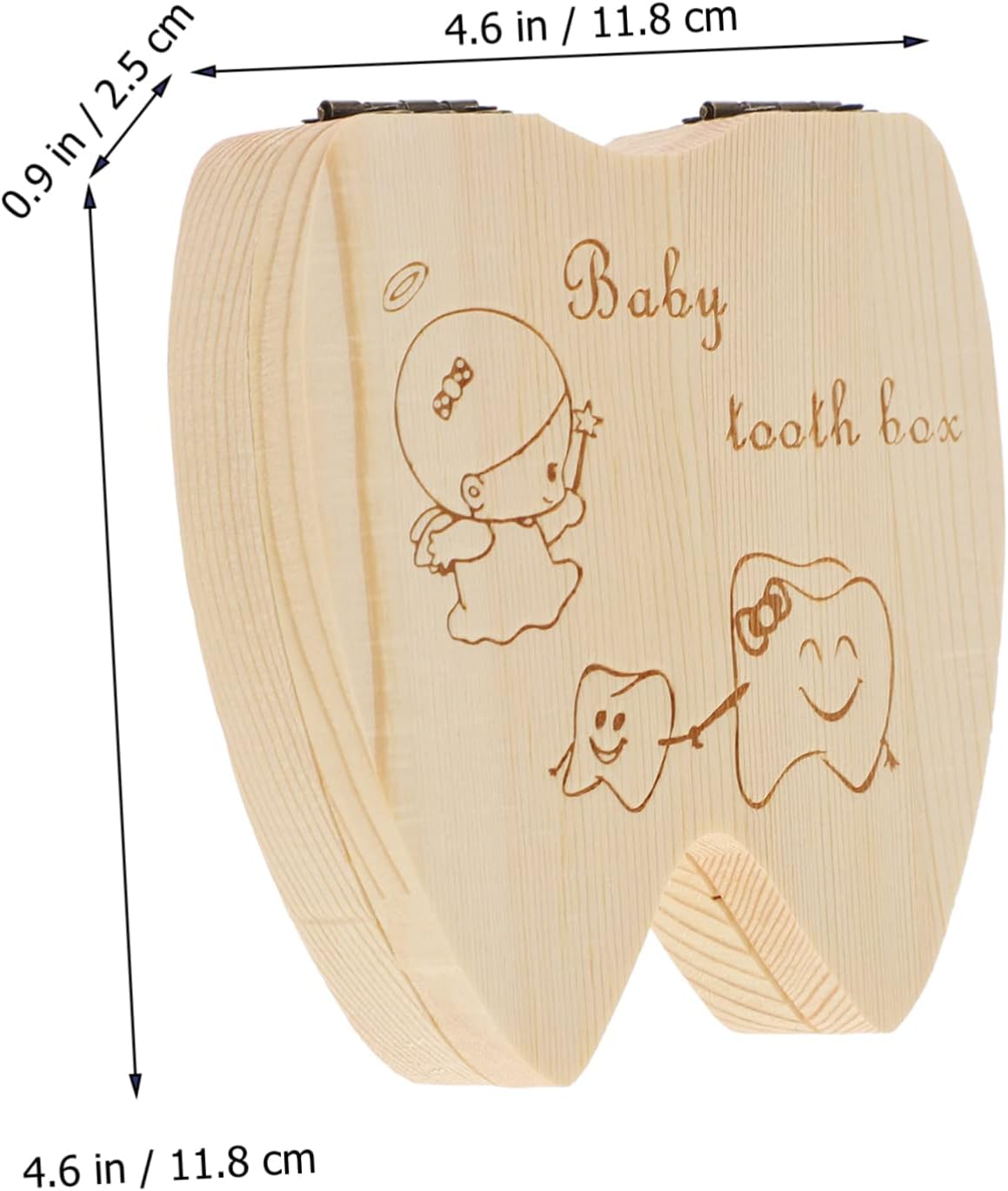 SUPVOX Tooth Fairy Keepsake Box for Teeth with Labels for Boys Durable Design image number 3