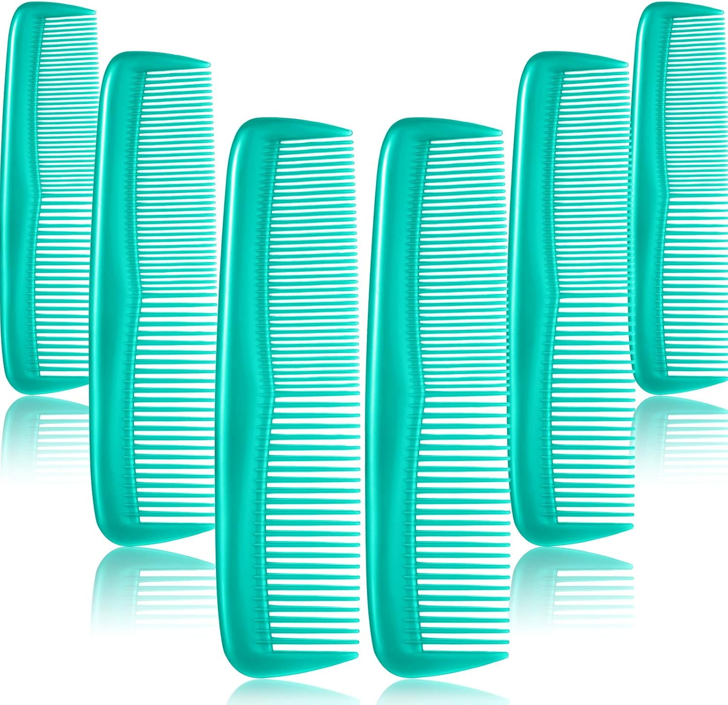 Colorful Hair Combs Set, Hair Combs Set, Hair Combs for Women and Men, Colorful Coarse, Fine Dressing Comb (12 Pieces, Black)