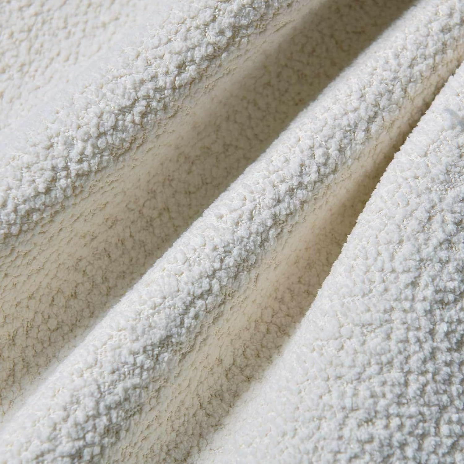 DONGMEIWANG Decorative Throw Pillows Set of 2 Boucle Textured Throw Pillow Covers 18 X 18 Cozy Soft Accent Cushion Cases Throw Pillows for Bed Sofa Couch and Living Room image number 4