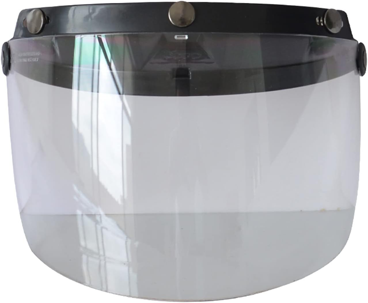 Mingzhe Motorcycle Anti-Uv Anti-Scratch Helmets Lens Fashion Visor Wind Shield Lens Universal for Standard 3-Snap Open Face Helmets image number 3