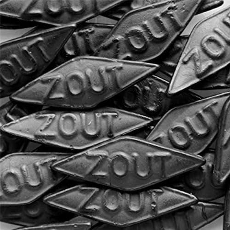 Matthijs Dutch Large Flat Giga Sniper Zout Liquorice 1 Kg image number 1