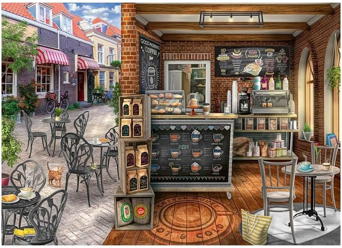 Ravensburger - Quaint Cafe Puzzle 1000P image number 2