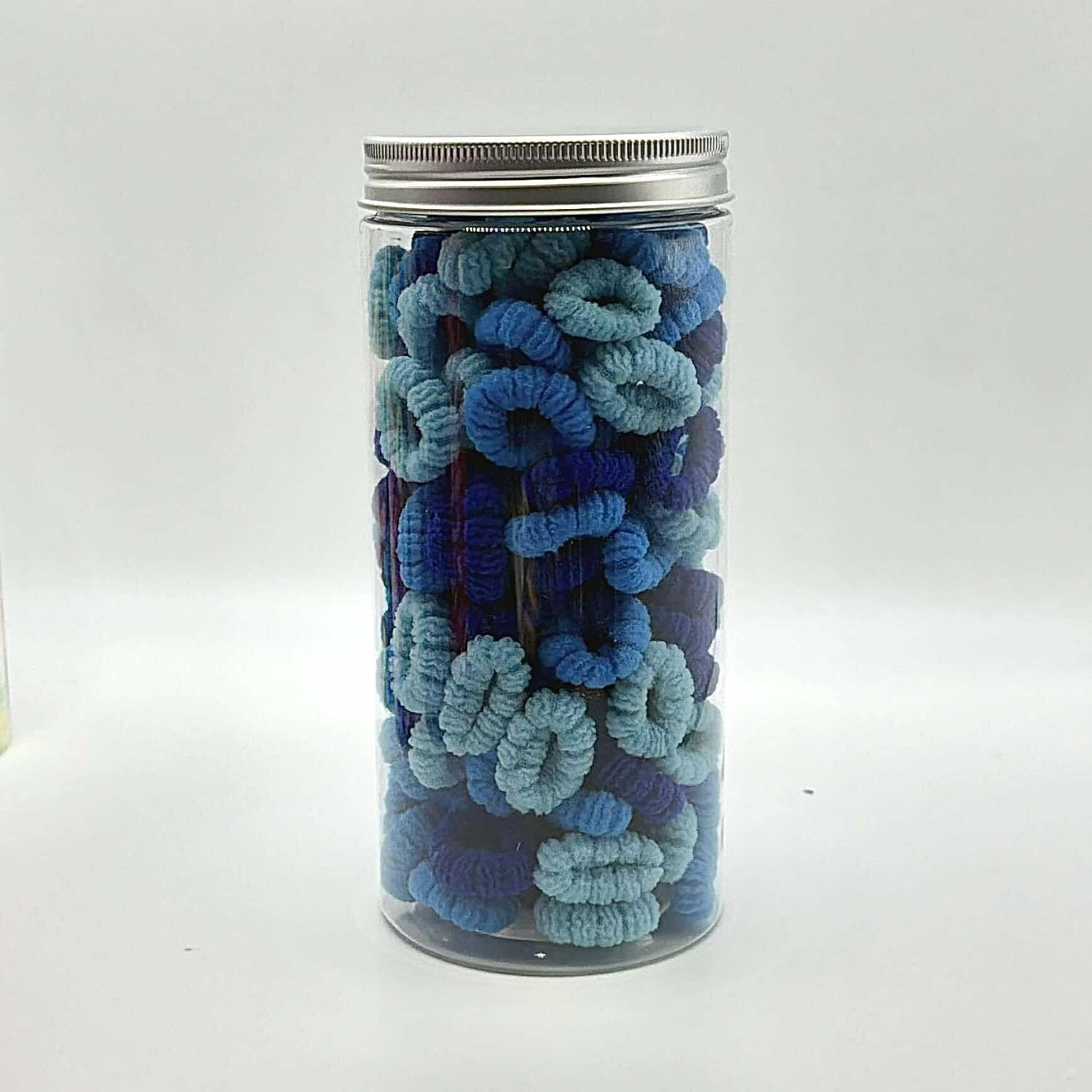 250Pcs High Elastic Hair Bands Hair Ties Ring, Soft and Gentle, Perfect for Babes & Kids,Come with Storage Jar (#12) - 01 image number 5