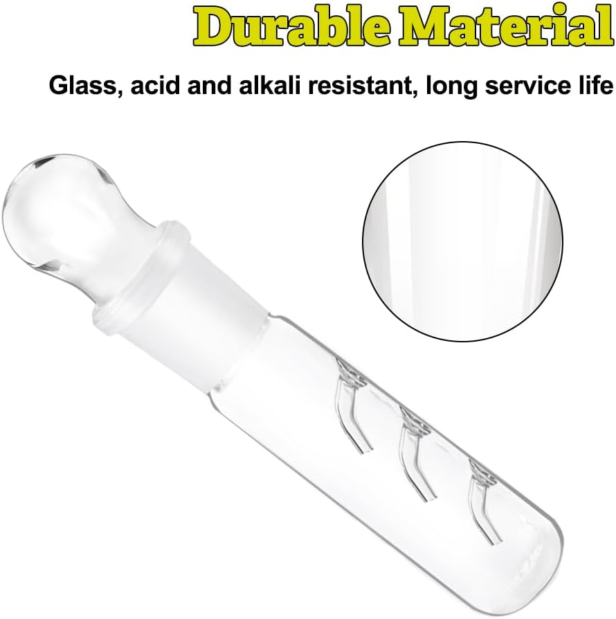 Pack of 2 Efficient Planarium Traps, 3 Hole Clear Glass Planaria Trap for Fish Tank Aquarium, Clear Glass Catcher Trap (Reusable)