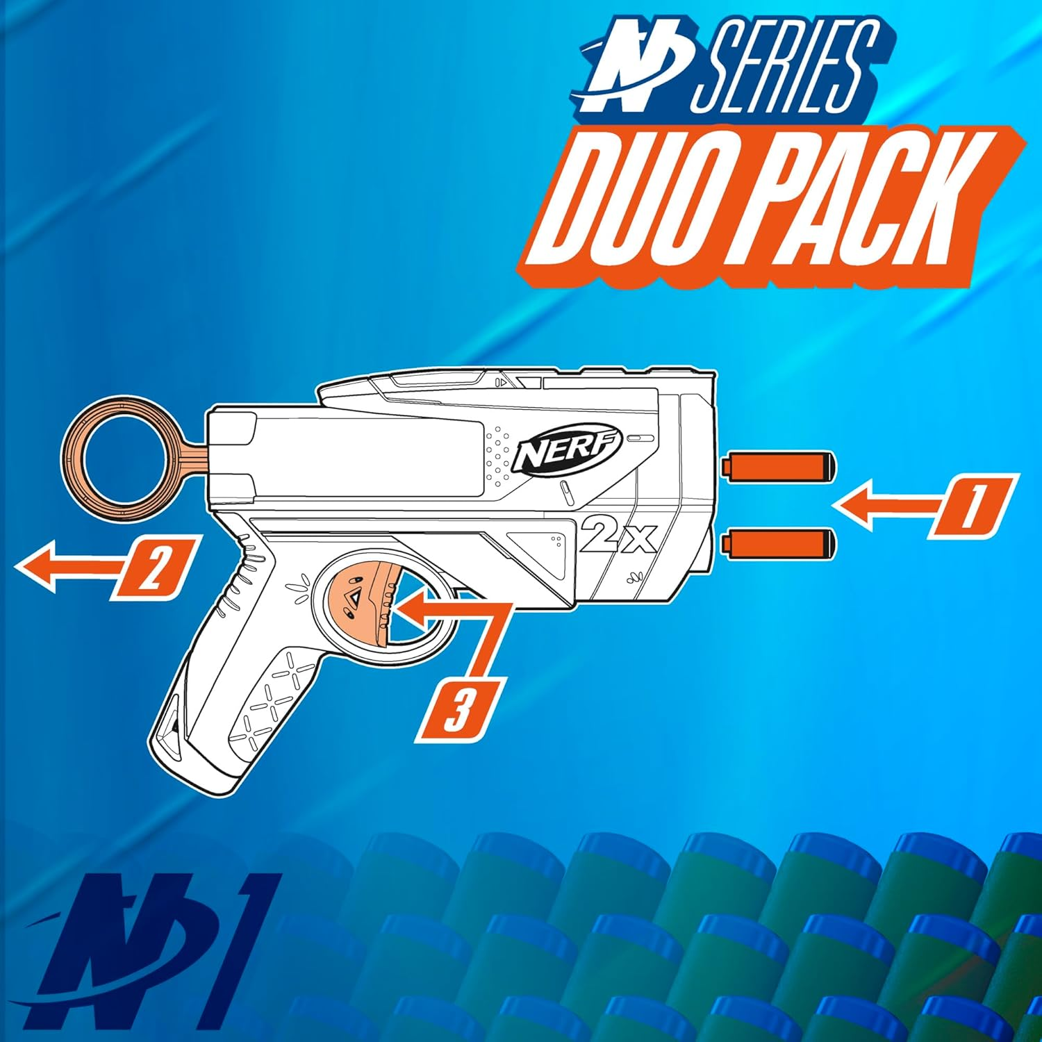 Nerf N Series Duo Pack image number 1