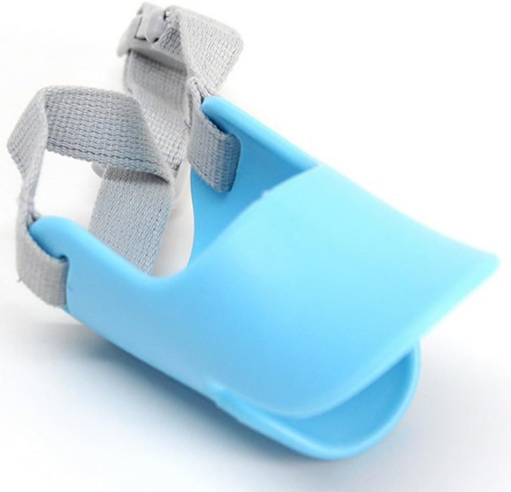 Saycker Practical Duck Bill Shape Muzzle Quick Release Stop Dog Barking TPR S/M/L image number 4