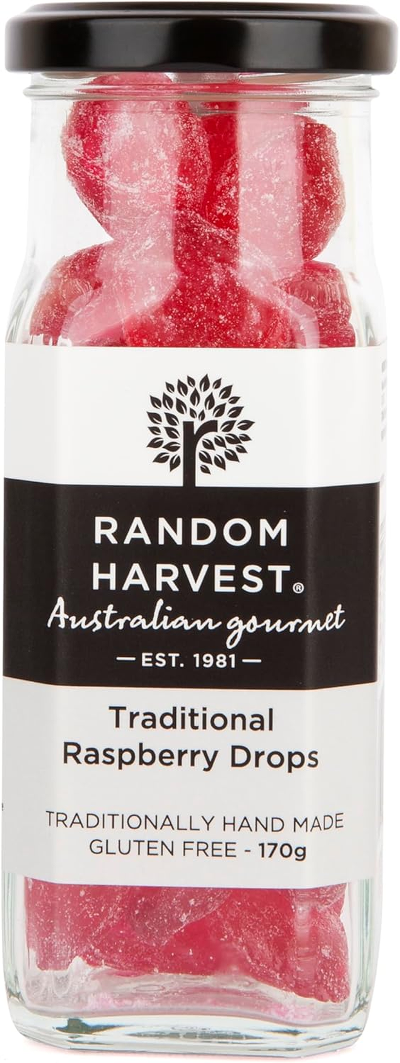 Random Harvest - Traditional Raspberry Drops 170G image number 2