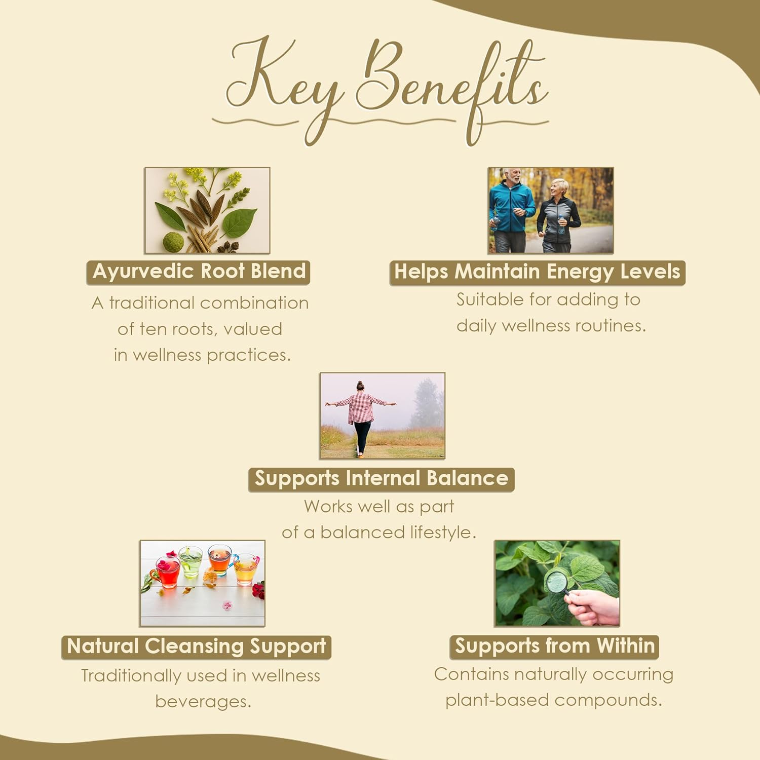 Mi Nature Dashamoola Powder| 10 Dried Herbs| Also Called Dashamula, Dashmulam or Dashamul | Made in India| 227Gram (1/2Lb)(8Oz) image number 2