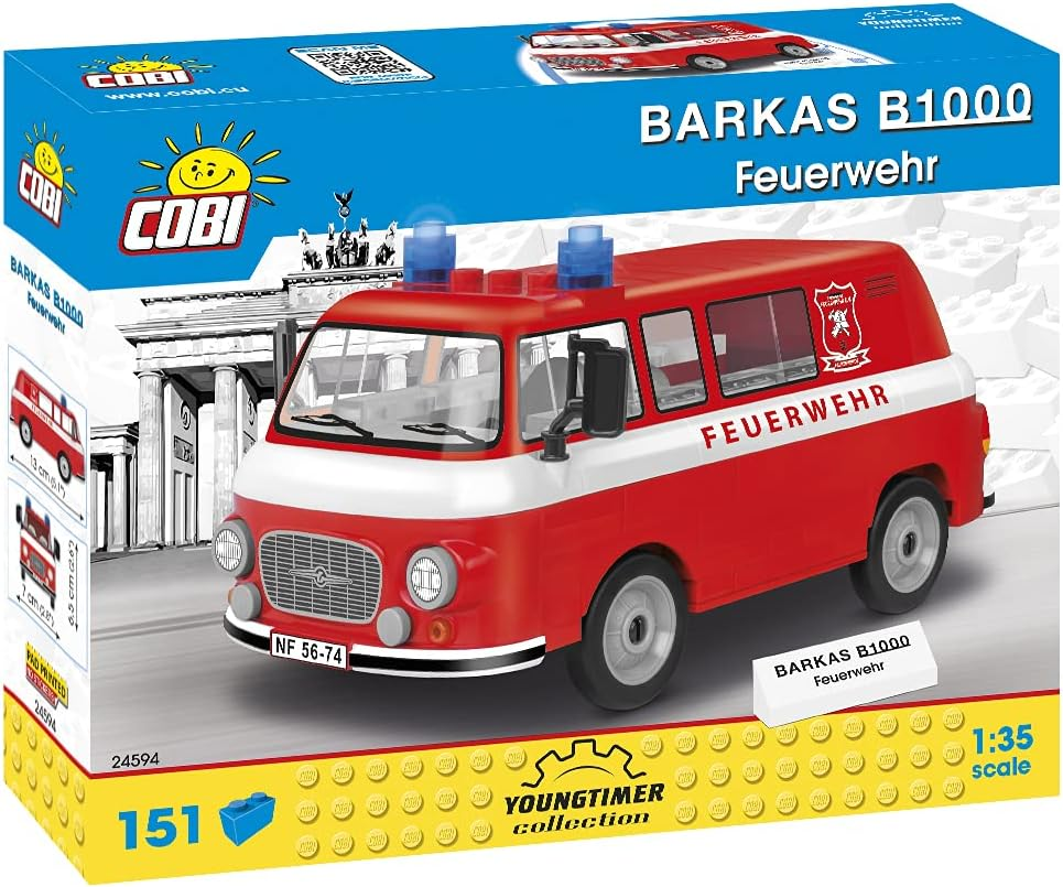 Cobi COB24594 Barkas B1000 Feuerwehr