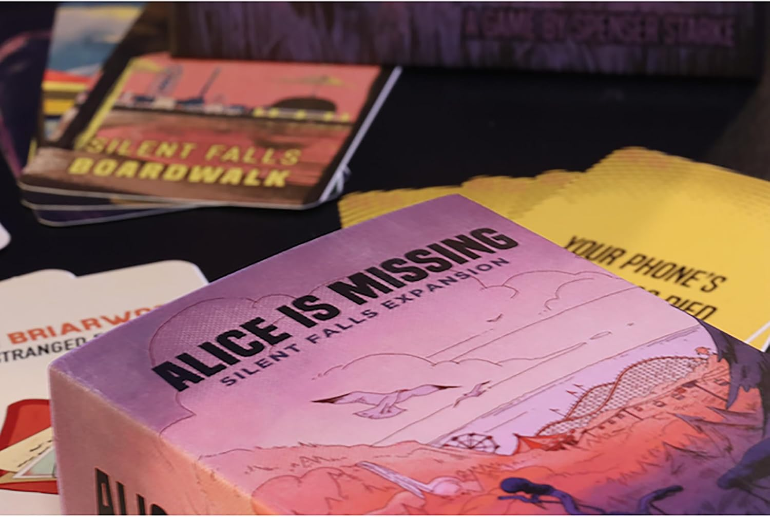 Renegade Game Studios Alice Is Missing RPG - Silent Falls Expansion