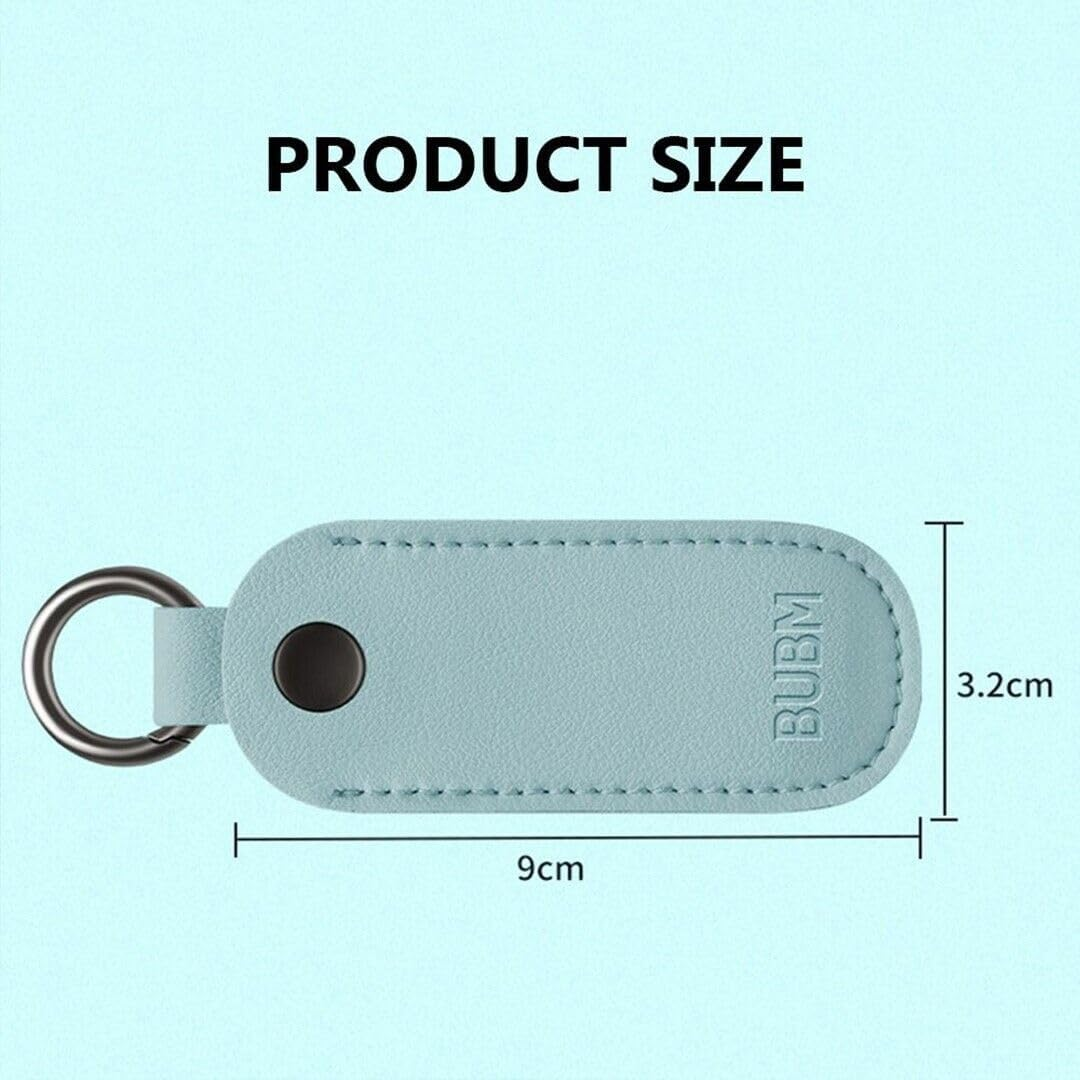 BOOC Mini USB Bag with Key Ring, Protective Cover for Mini USB (Grey Blue) image number 3