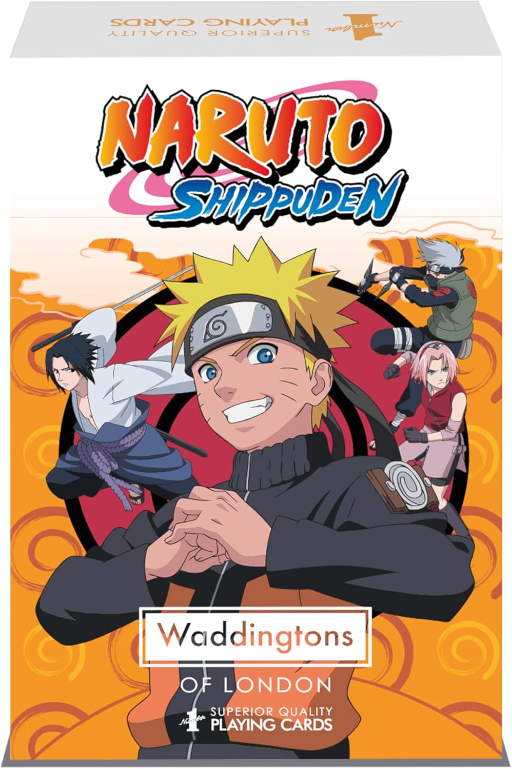 Waddingtons No. 1 of London Naruto Playing Cards) image number 3