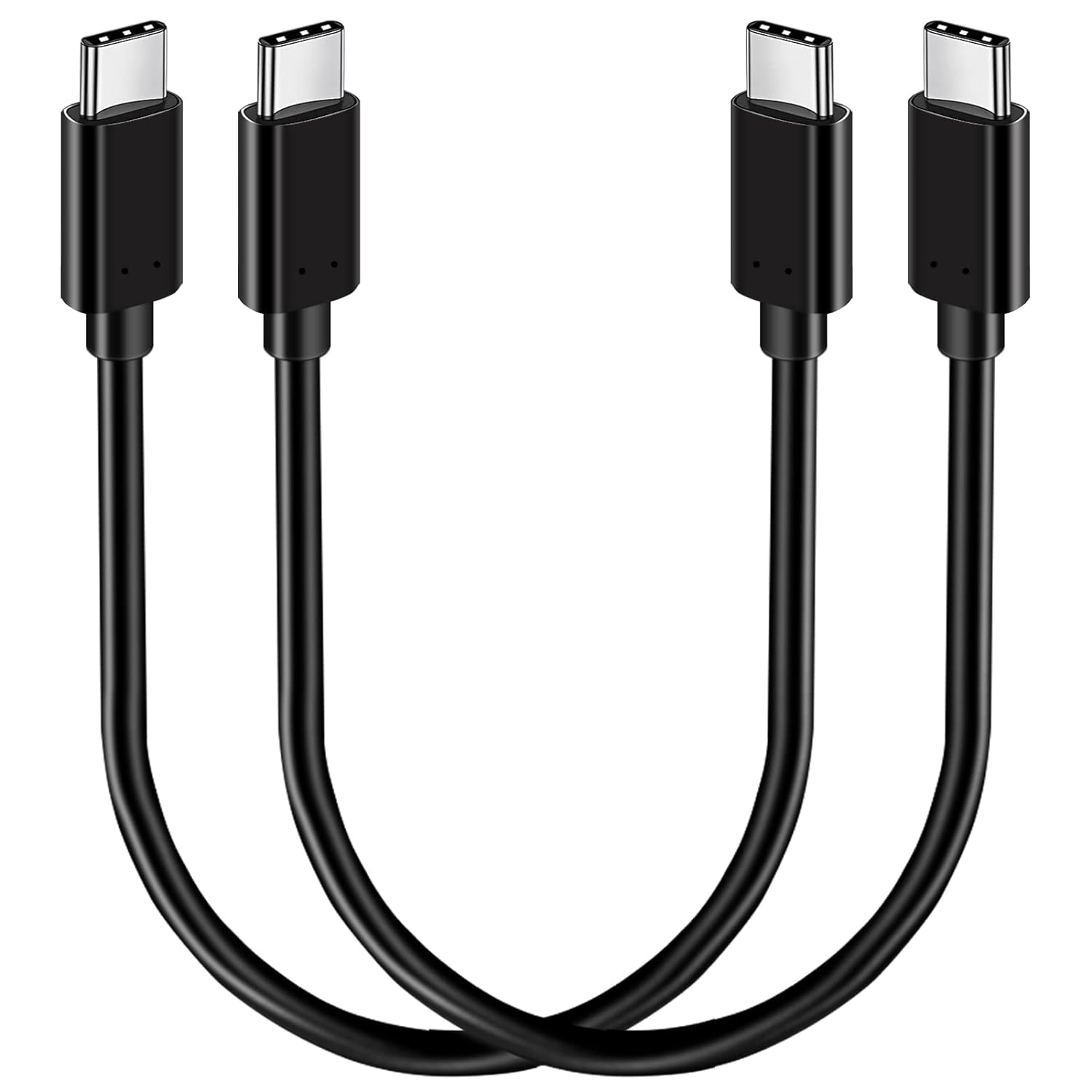 USB C to USB C Cable 1FT, 3-Pack 12 Inch 20V 3A Type C PD Fast Charging Cord Compatible with Samsung Galaxy S20/S9 Ultra Note 20, Pixel 4/3 XL, Macbook Air Ipad Pro 2020 image number 4
