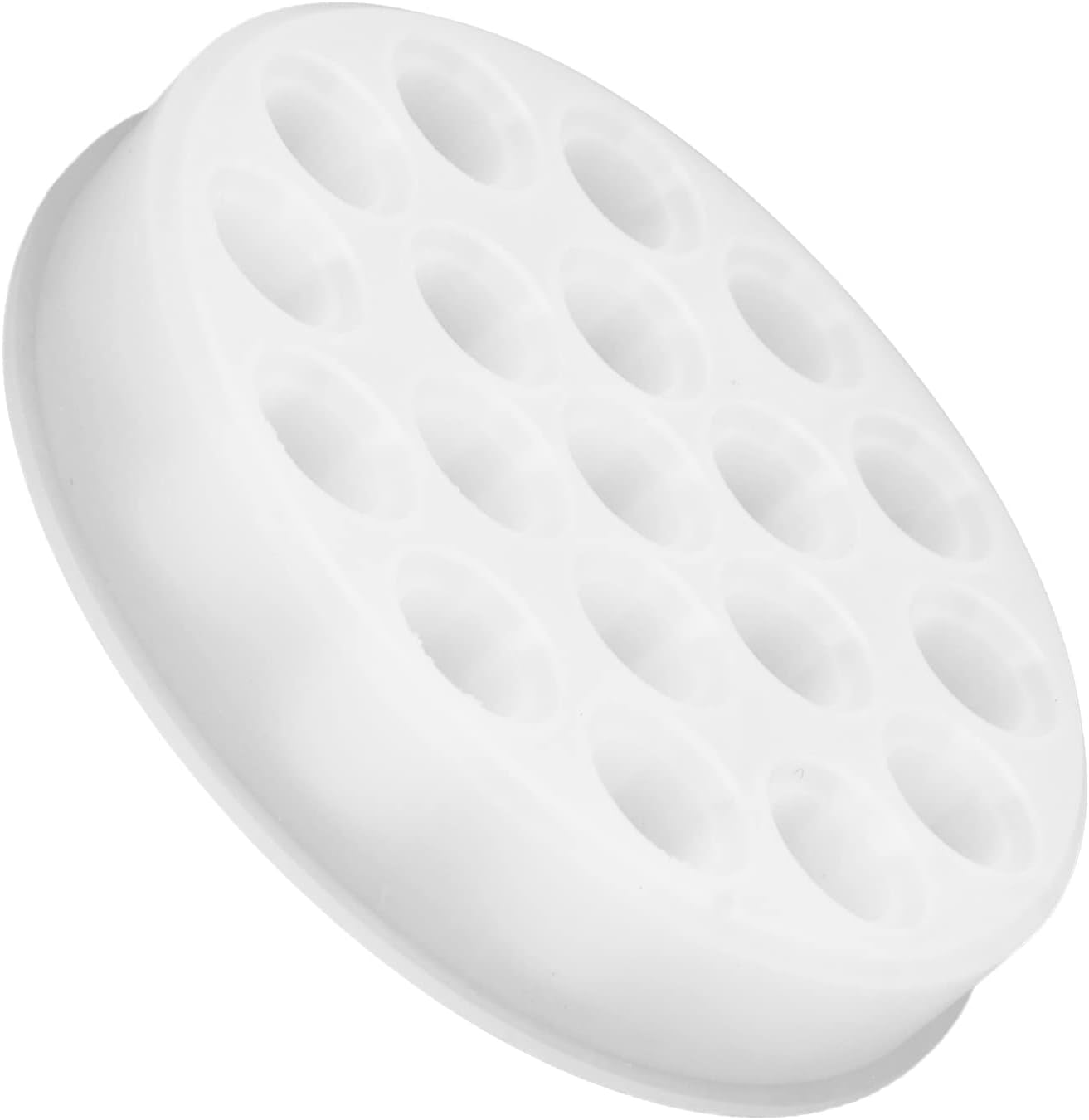 Round Shape Reusable Silicone Resin Lipstick Storage Holder DIY