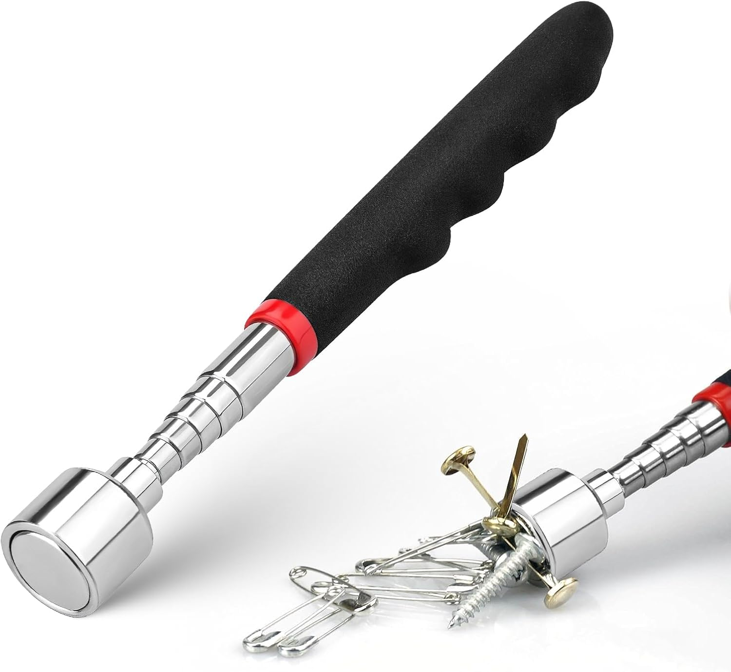 Telescoping Magnet Stick Tool, 20Lb Magnetic Pickup Tool, Magnet Stick Tool for Picking up Keys, Nuts image number 2