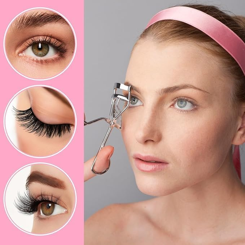 Ksngtixe 60 PCS Eyelash Curler Replacement Pads - Universal Silicone Soft Rubber Refills Compatible with Most Eyelash Curlers, Cosmetic Accessory image number 3