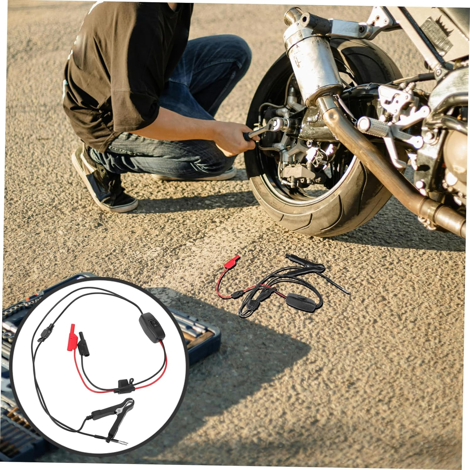 COOLHIYA Automotive Leak Detection Tester Car Leakage Tester Tool Power Supply Precision Leak Detector