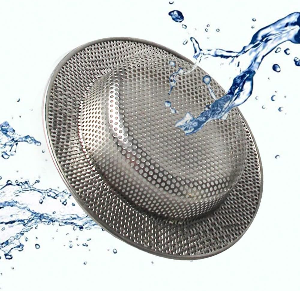 Talea Drain Basket Strainer SUS304 Stainless Steel Filters for Kitchen Sink Washbasin,Qs419C007 image number 3