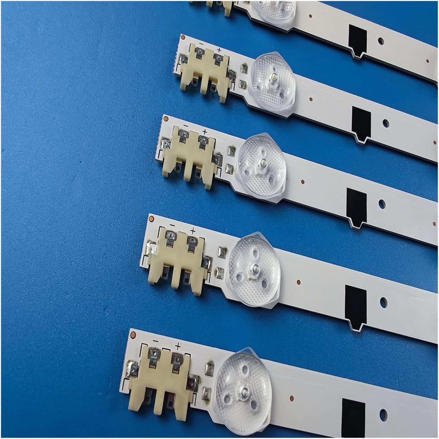 BABCPMPGK LED Bars Fit for Samsung UE32F4000AW UE32F5000AK UE32F5030AW UE32F5300AW UE32F5300AK LED Backlight Strip Kit 9 Lamp Lens 5 Bands image number 4