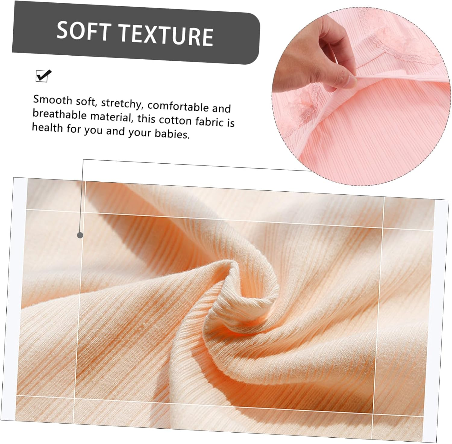 Gatuida 3Pcs Cotton Maternity High Waist Panties Pregnant Underwear Women Summer Comfortable Adjustable Splice image number 2