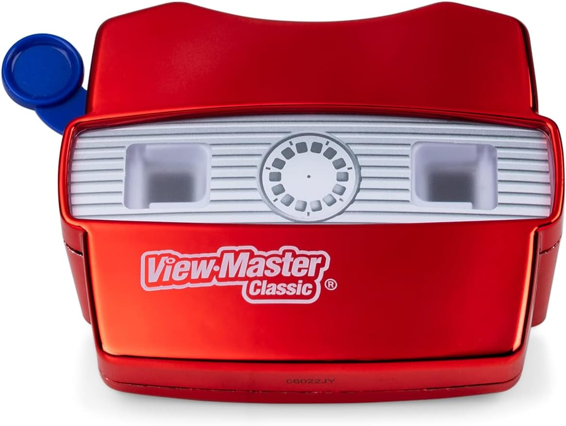 Classic View Master Deluxe Edition with Discovery Kids Reels (Metallic Viewer, Storage Case, and 5 Reels Included) - Amazon Exclusive image number 6
