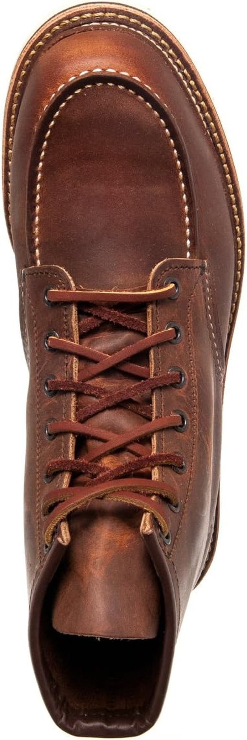 Red Wing Mens Classic Moc Toe Brown Size: 10 US / 9 AU image number 3