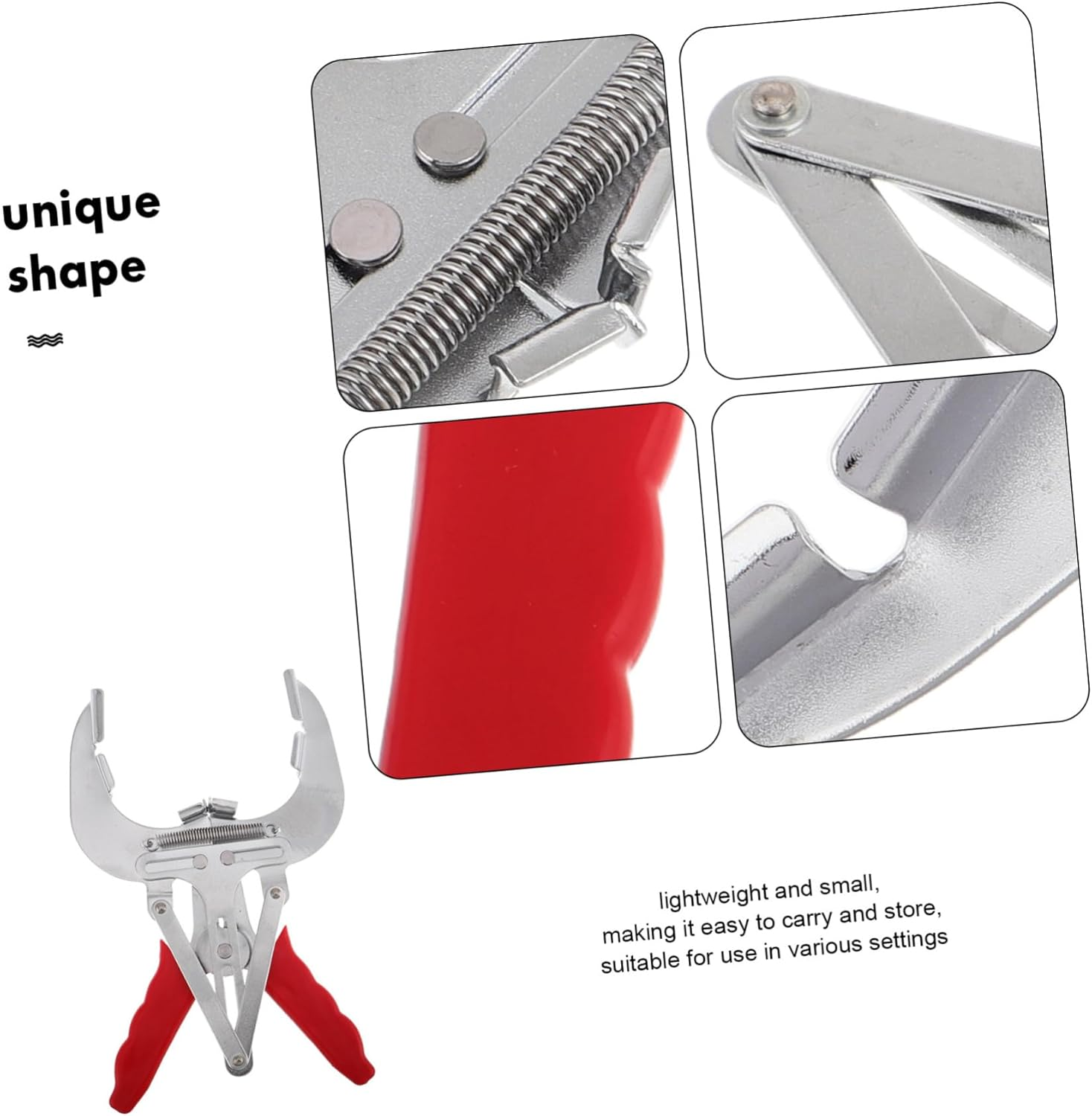 PENIKOKO Piston Ring Installer Pliers Automotive Piston Ring Tool for Car Engine Repair Expanding Tool Carbon Steel Construction for Mechanics image number 5