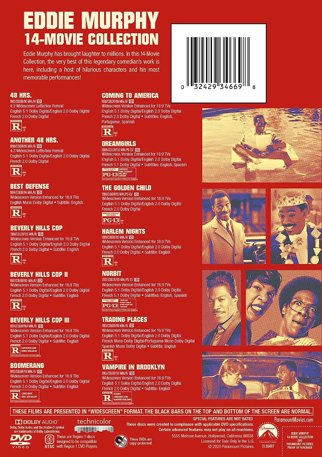 Eddie Murphy: 14-Movie Collection image number 1