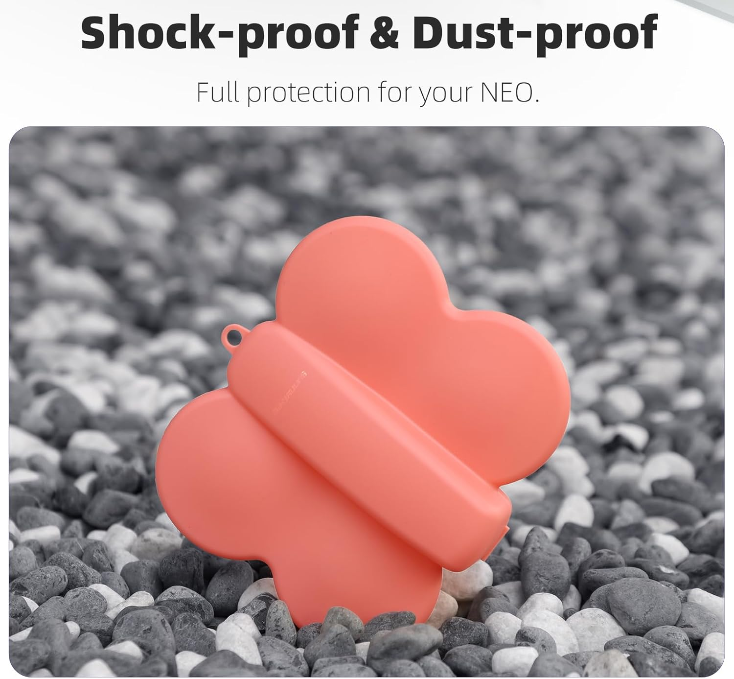 CERFFOOL Hard Carrying Case for DJI NEO Shock Absorbing Anti-Drop Portable Storage Box with Mountaineering Buckle, Travel Mini Bag for Drone Accessories, Gray image number 5