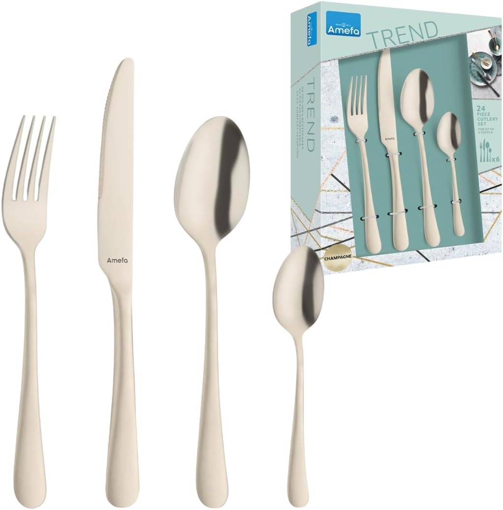 Amefa Austin Champagne - 16 Piece Cutlery Set - 4 People