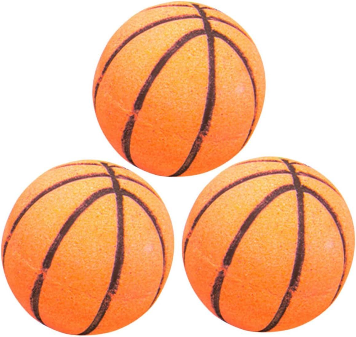 Beavorty Bath Set Bathing Balls Natural Sea Salt Pcs Basketball Shape Boys and Girls Bubble Bath Salt image number 1