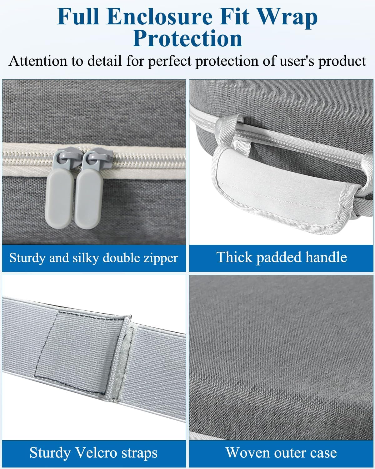 Luxisync Starlink Mini Carry Case &ndash; Outdoor Travel Case for Standard Starlink Mini Accessories, Large Capacity, Semi-Rigid EVA Protection image number 2