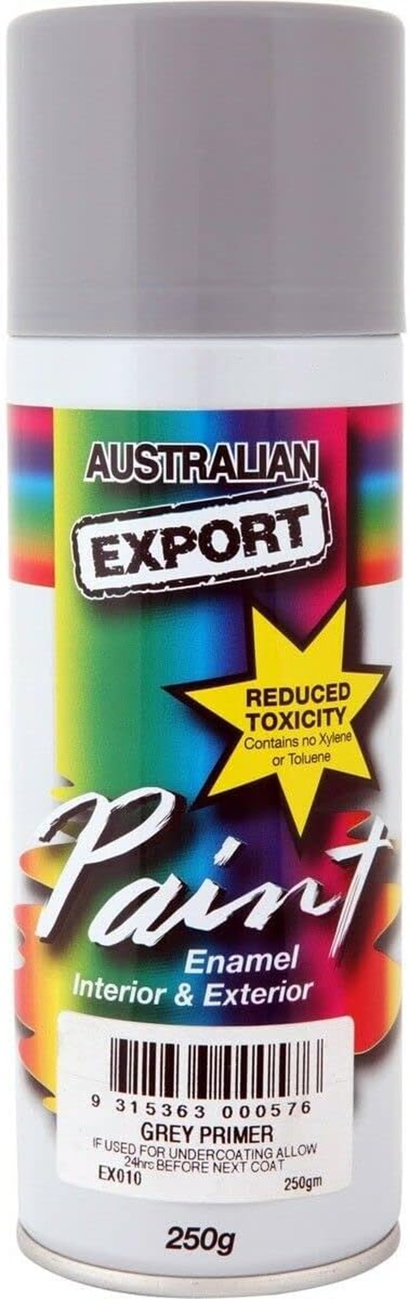 Australian Export Paint Spray 250 G, Grey Primer image number 1