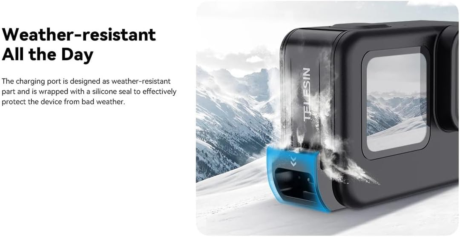 Camgo Telesin Protective Pass through Side Door for Gopro Hero 13 image number 2