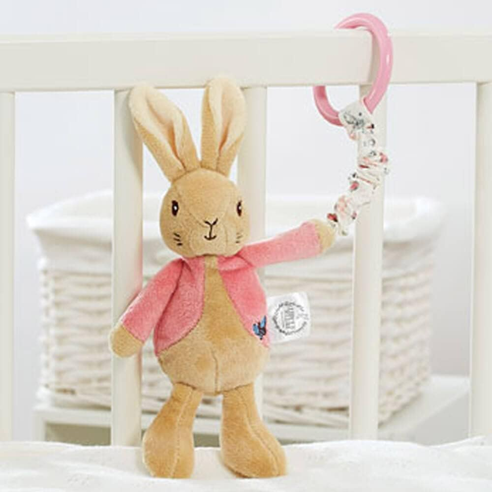 Beatrix Potter - Flopsy Attachable Jiggler - Nursery Activity Toy image number 3