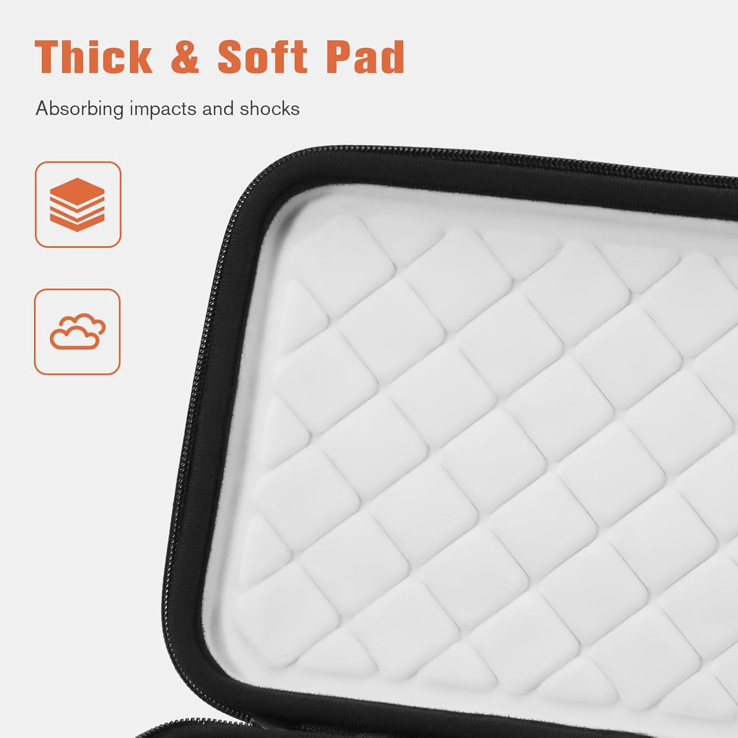 Procase Hard Shell Travel Sunglasses Organizer, Portable Muliple Glasses Case for Traveling with Adjustable Dividers, Eyeglasses Storage Box for Trip Men Women image number 1