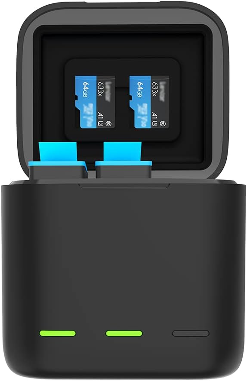 Camgo Telesin 3 Channel Storage Battery Charger Box for Gopro Hero 13 Black image number 4