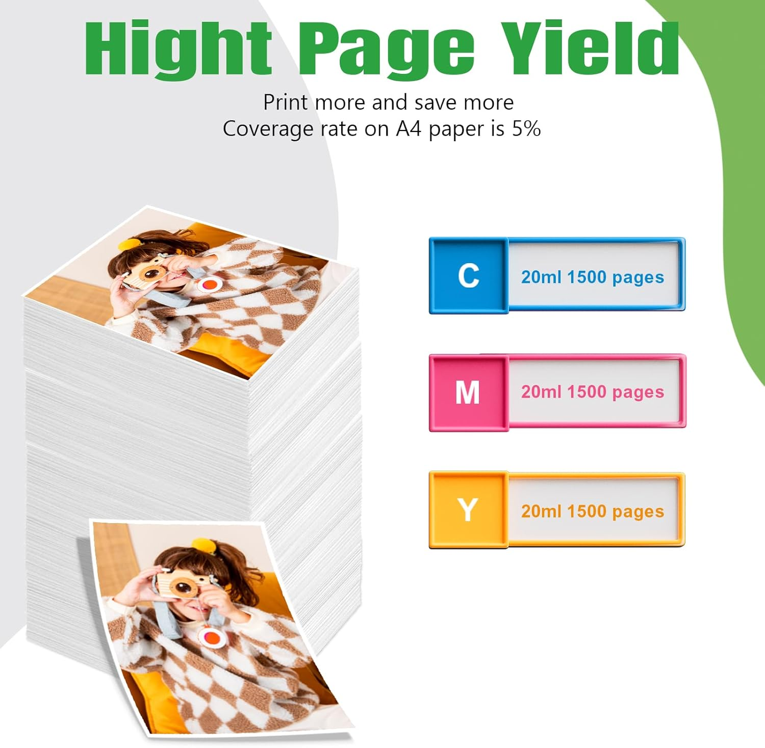 Greenark LC3319XL Ink Cartridges Replacement for Brother LC 3319XL LC3319 3317 for Brother MFC J5330DW J5730DW J6530DW J6730DW J6930DW Printer (CMY)